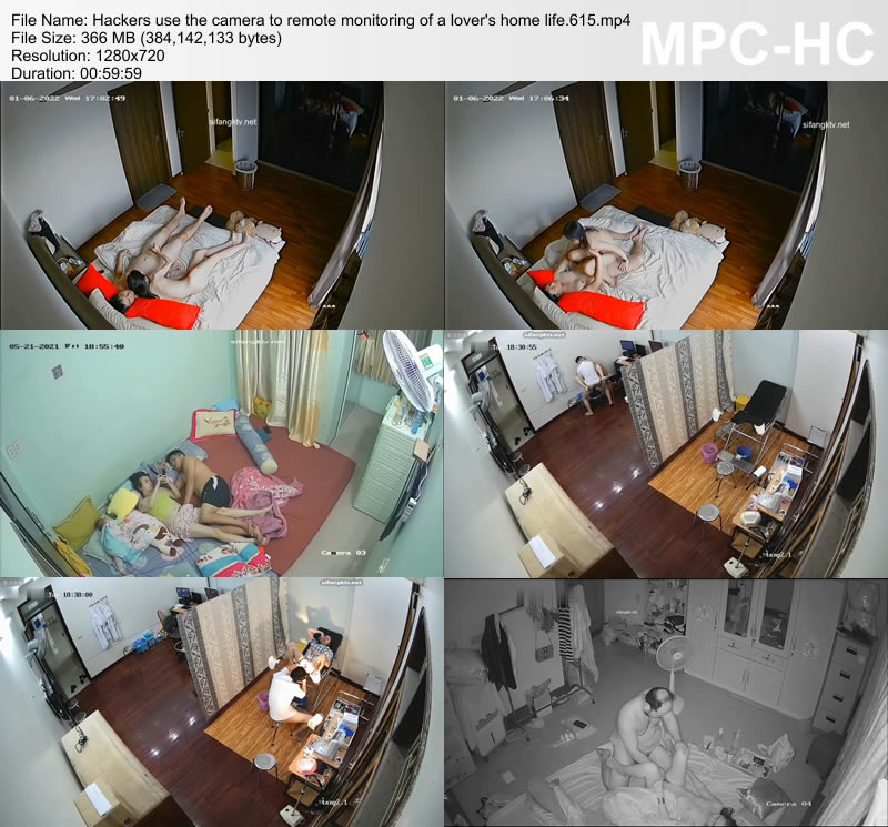Hackers use the camera to remote monitoring of a lover's home life.615